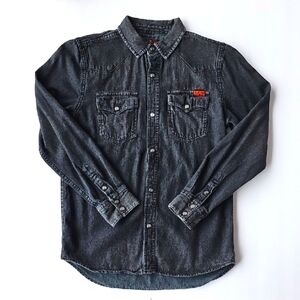 7 FOR ALL MANKIND Boy's Long Sleeves Denim Shirt